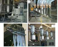 The central feeding / conveying system